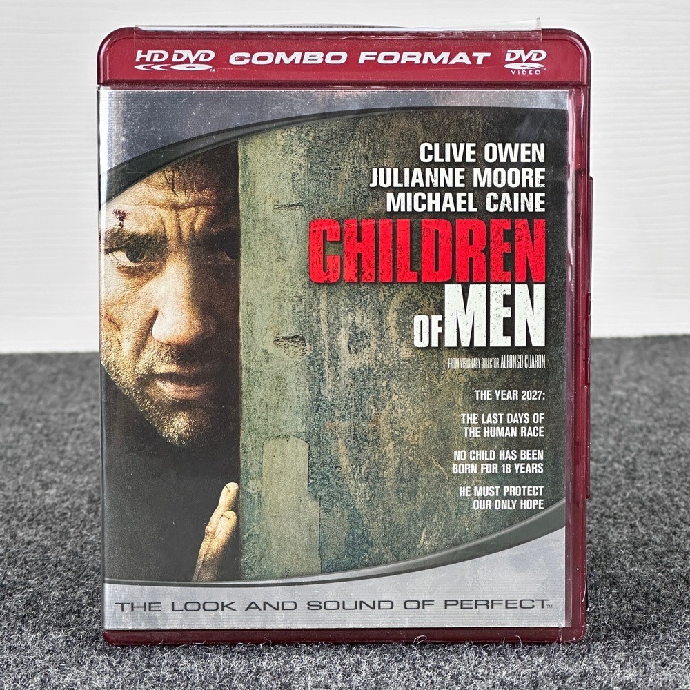 Children of Men HD DVD DVD Combo Format Clive Owen Julianne Moore 2007 Universal